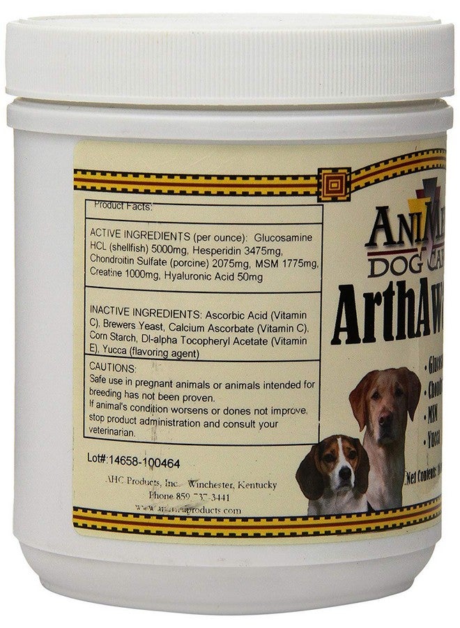AniMed Arthaway Powder Joint Tissue Supplement for Dogs, 16-Ounce - Image 3