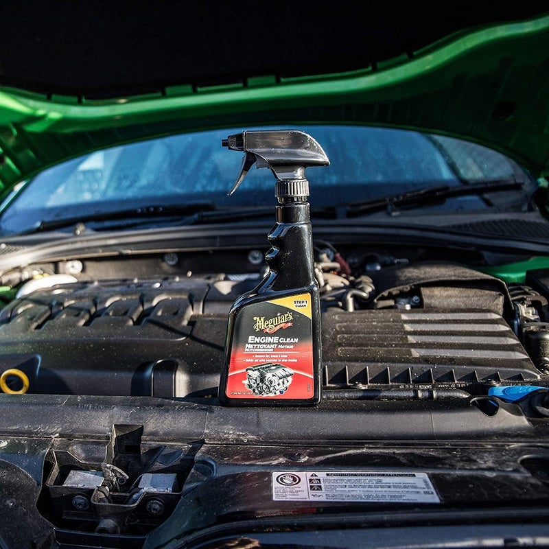 منظف المحرك من Meguiar's - 16 أونصة، G14816 - Image 1