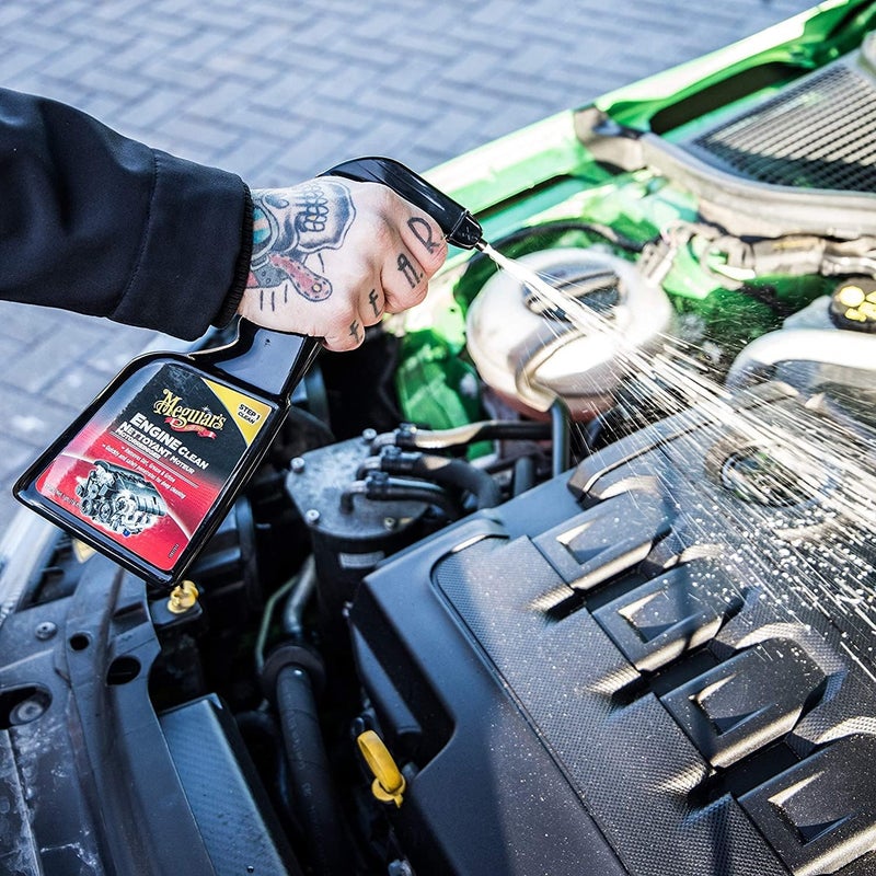 منظف المحرك من Meguiar's - 16 أونصة، G14816 - Image 3