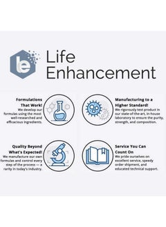 Life Enhancement Life Enhancement Ultra Pure Vitamin C Powder - 1,100 mg Ascorbic Acid Vitamin C Supplement - 227 Servings  - Image 4