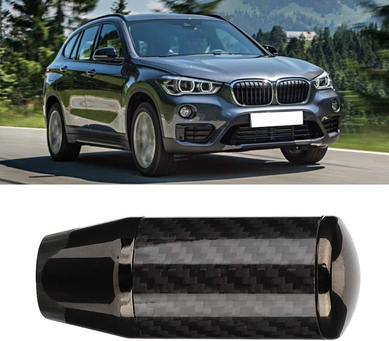 Aluminum Alloy Carbon Car Knob, Manual Gear Stick Knob Head, Auto Shifter with Hand Feel, No Modification Required for Most Cars, - Image 3