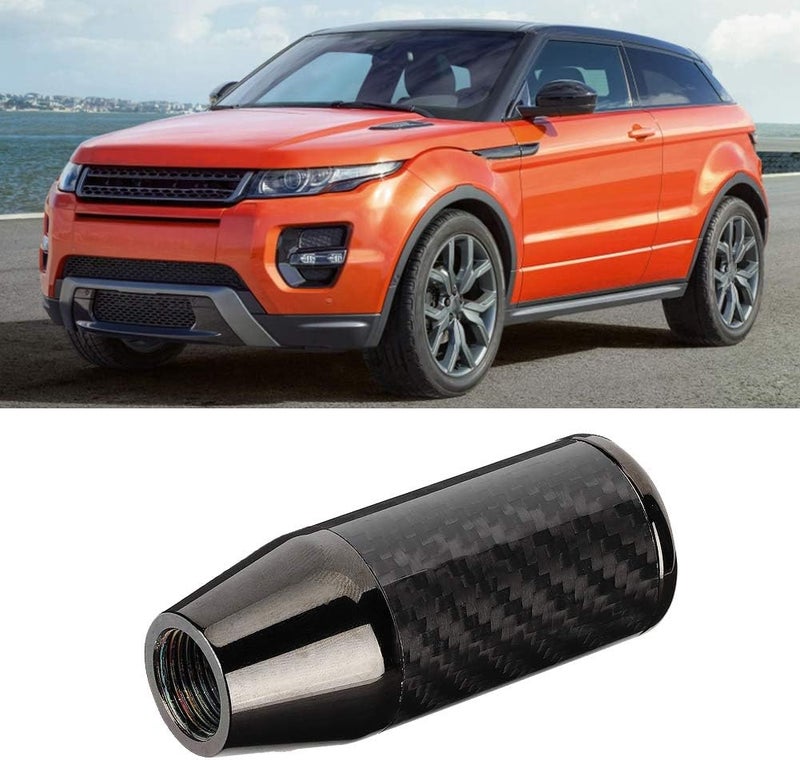 Aluminum Alloy Carbon Car Knob, Manual Gear Stick Knob Head, Auto Shifter with Hand Feel, No Modification Required for Most Cars, - Image 4