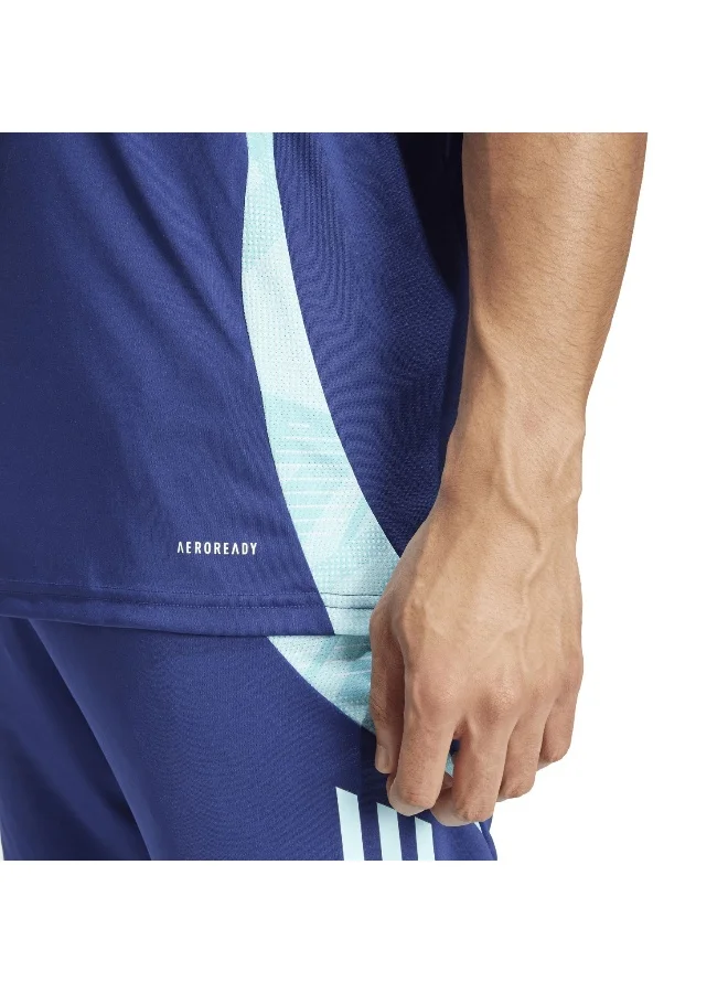 Adidas Afc Tr Jsy Blue Football Jerseys For Men Xs