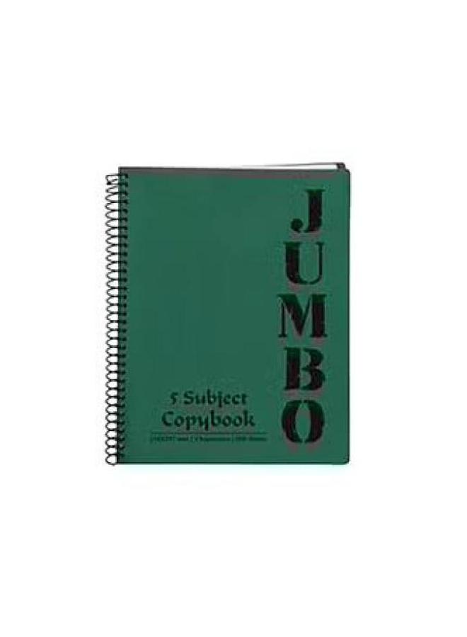 Mintra A4 Copybook - 200 Sheets - 5 Materials - 210*297 mm Green Cover