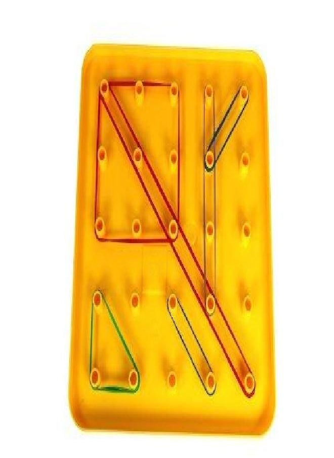 Discovery Toys Discovery Toys Giant PEGBOARD with Stacking Shapes & Activity Cards| Kid-Powered Learning | STEM Toy Early Childhood Development 19 Months and Up  - Image 2