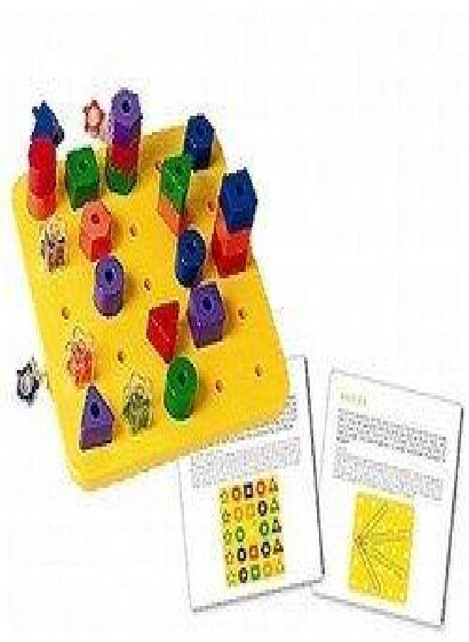 Discovery Toys Discovery Toys Giant PEGBOARD with Stacking Shapes & Activity Cards| Kid-Powered Learning | STEM Toy Early Childhood Development 19 Months and Up  - Image 4