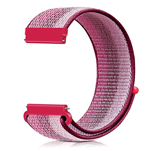 AVOD 20mm Nylon Quick Release Band Compatible with Samsung Galaxy Watch 7 6 5 4 40mm 44mm/Garmin Vívoactive 6/5/3/3 Music/Forerunner 570 42mm/55/158/165/245/645/Amazift Active 2/Active/T-Rex 3 Pro 44mm - Image 1