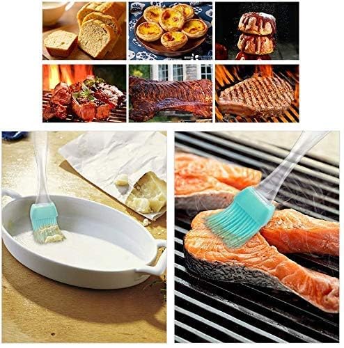 Whitecloud TRANSFORMING HOMES Barbecue Silicone Brush Spatula Combo Perfect for Barbecue Cooking All Baking Cooking Needs Multicolor ITN7234 - Image 3