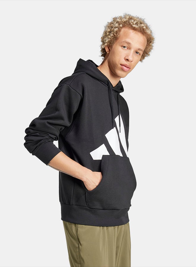 Adidas Essentials Big Logo Fleece Hoodie - Image 3