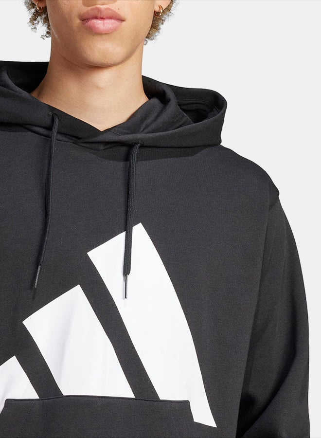 Adidas Essentials Big Logo Fleece Hoodie - Image 4