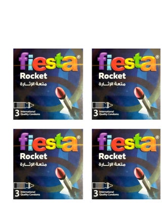 Fiesta فييستا روكيت واقي ذكري محبب و مضلع - 4 عبوة من 3 قطع - pzsku/Z9B88E8D56E0CEF6BE7D8Z/45/_/1733913377/deed9d9d-dc3a-4ba6-9e2f-290852bab457