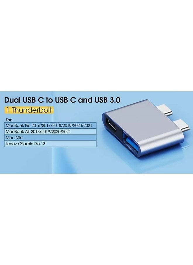Cordova USB C Hub USB 3.0 Adapter Multi USB Port 2 in 1 USB 3.0 C  - Image 3