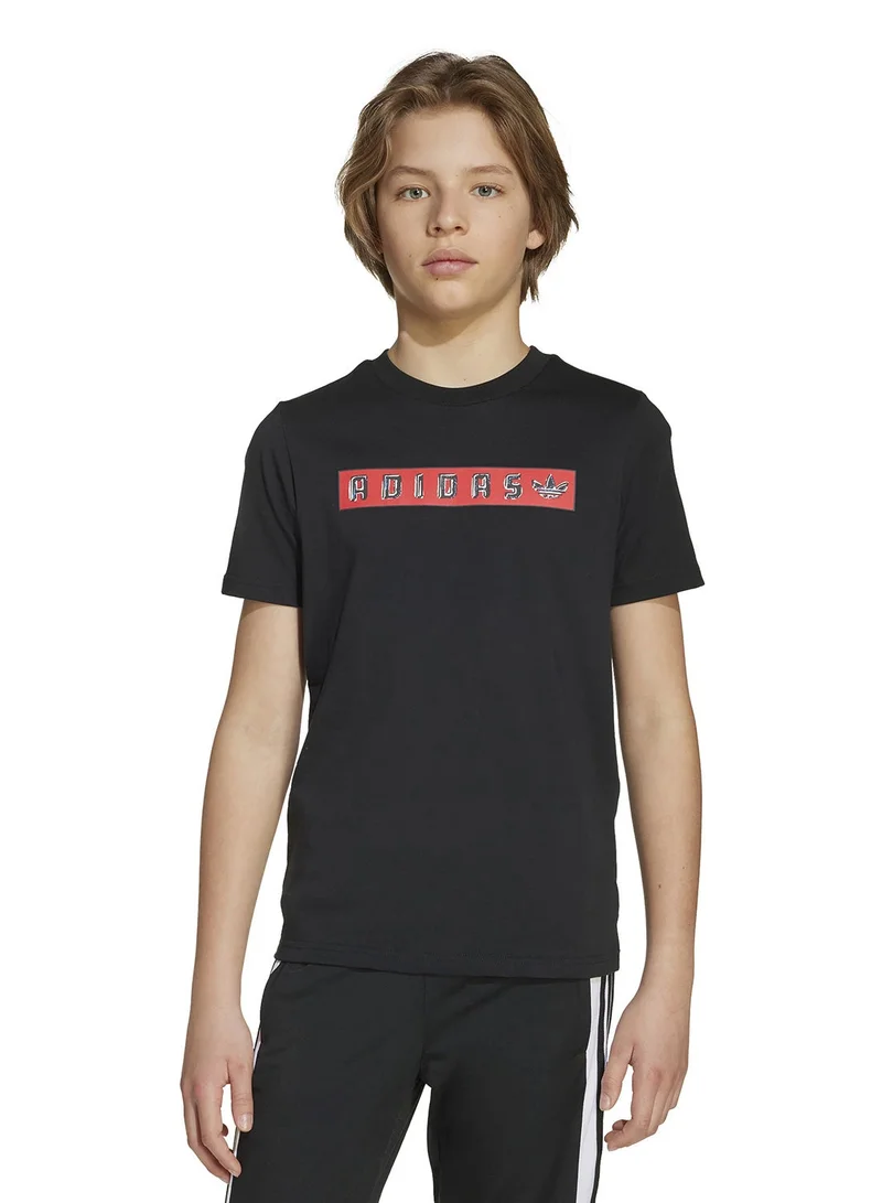 اديداس اوريجينالز تيشيرت بشعار الشباب