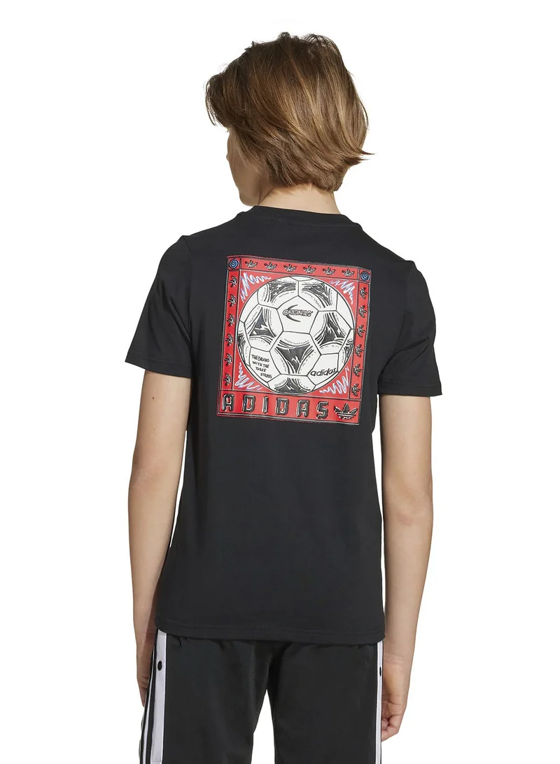 اديداس اوريجينالز تيشيرت بشعار الشباب