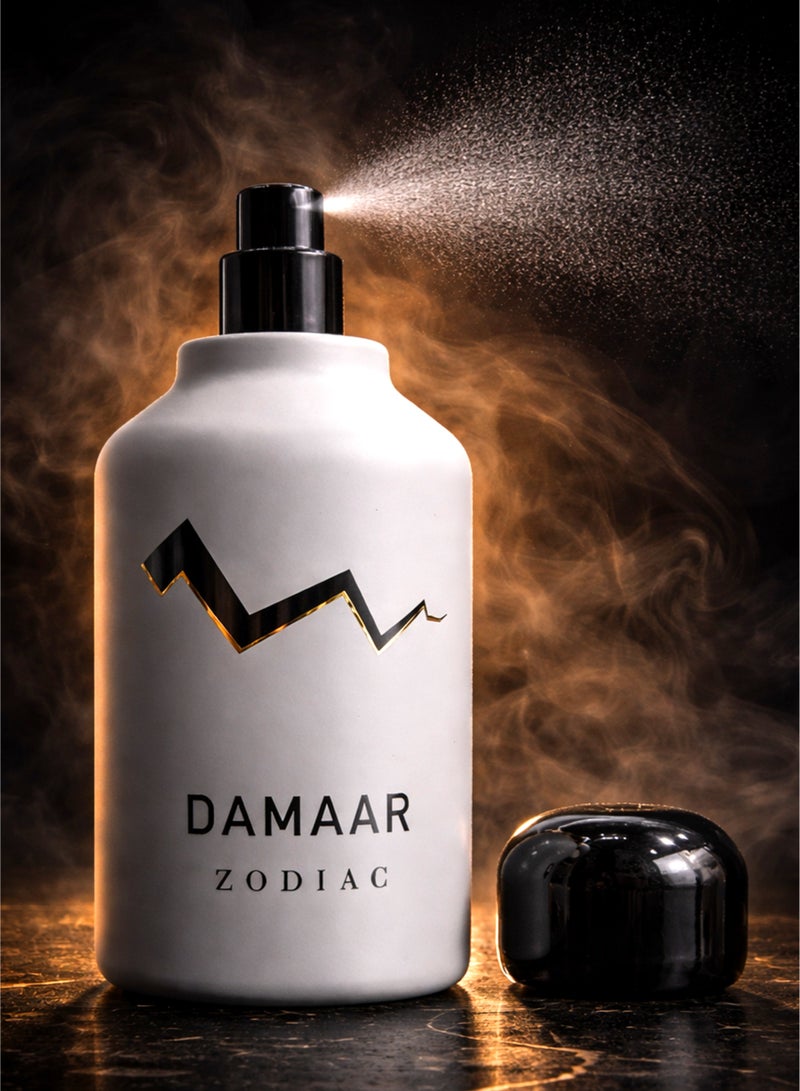 Zodiac Damaar Eau De Perfume 90ml | Long Lasting Unisex Perfume Fruity Leather with Rose & Amber | Luxury Signature Fragrance - Image 5
