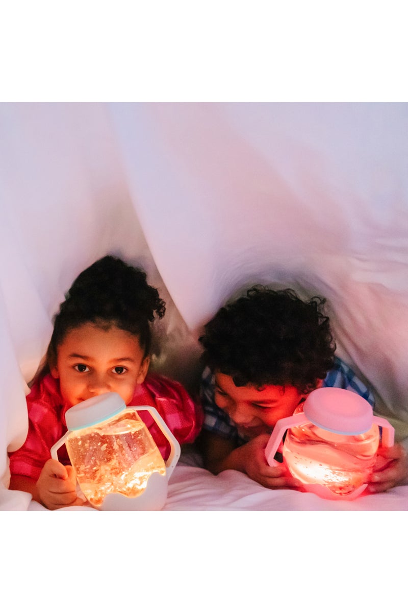 Glo Pals - Sensory play Glass for Filling with Water Sensory Toy | Lantern | Luminous from 18 Months - Image 4