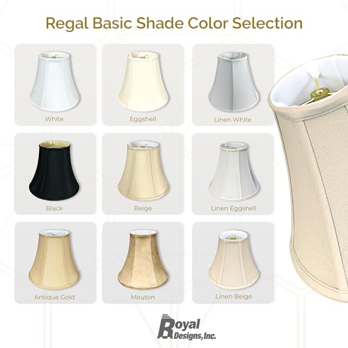 Royal Designs Inc Royal Designs, Inc. True Bell Basic Lamp Shade, Beige, 4"" x 8"" x 7.25"" - Image 2