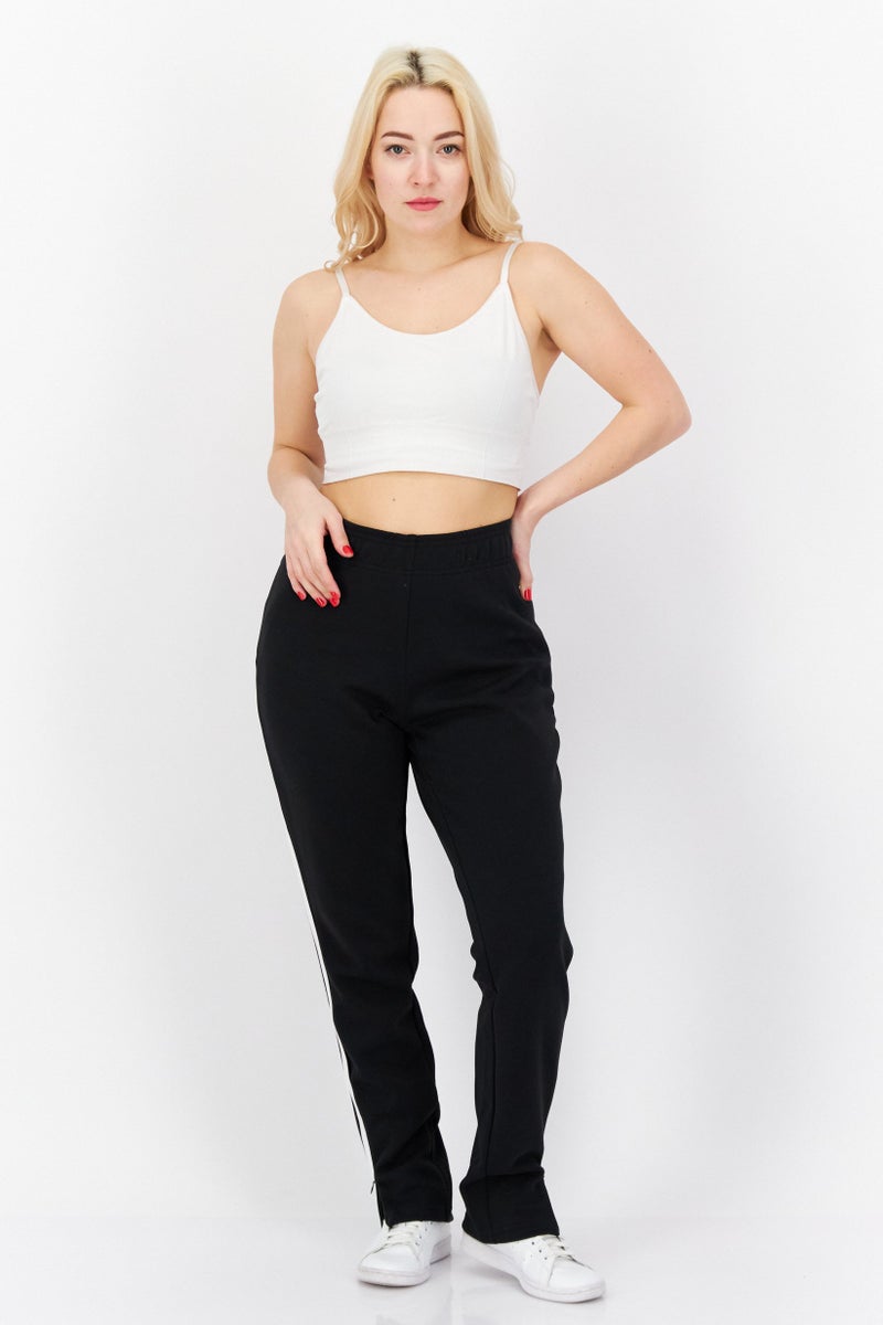Adidas Women Sportswear Fit Training Sweatpants, Black  - Image 4