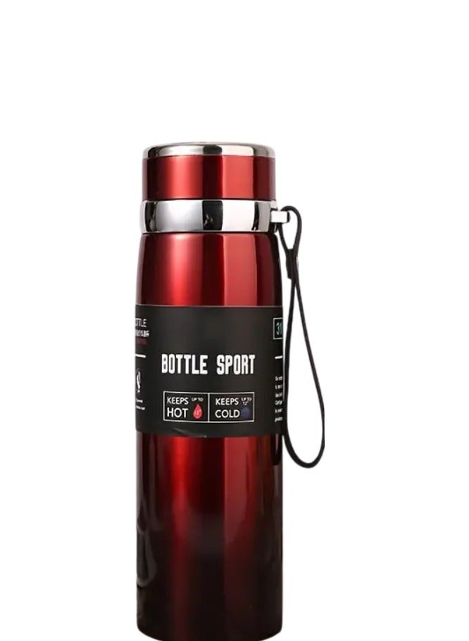 Spall Double Wall Stainless Steel Travel Mug, 1000ml Insulated Water Bottle, Thermos for Car, Outdoor - Image 1