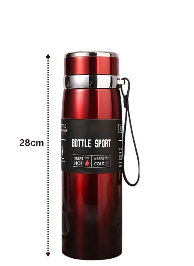 Spall Double Wall Stainless Steel Travel Mug, 1000ml Insulated Water Bottle, Thermos for Car, Outdoor - Image 2