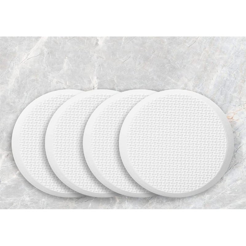Back & Foot Lotion Applicator with 3 Replaceable Pads - Long Curved Handle for Easy Reach - Image 4