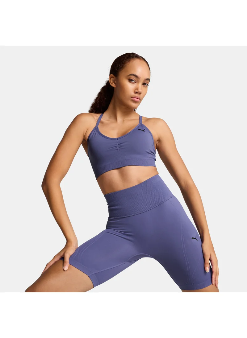 PUMA Women's SHAPELUXE Seamless Light-Support Training Sports Bra