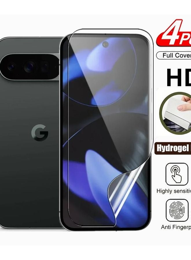 Google Pixel 9 Pro XL HD Full Coverage Hydrogel Film Self Healing Bubble Free Touch Sensitive - Image 2