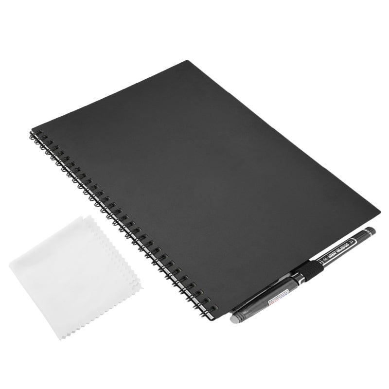 Erasable Smart Notebook: Waterproof Wear Resistant, 500+ Reuses - Eco-Friendly Premium Paper, Cloud Sync for Students, Teachers, Artists, Travel & Office Use - Image 1