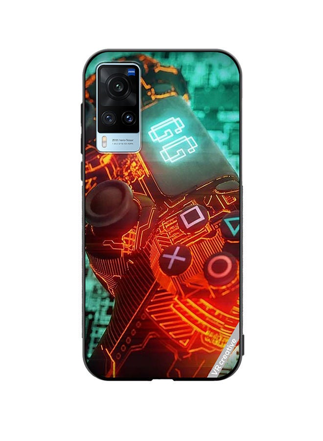 VR CREATIVE Protective Case Cover For Vivo X60 Ps4 Controller Design Multicolour - Image 1