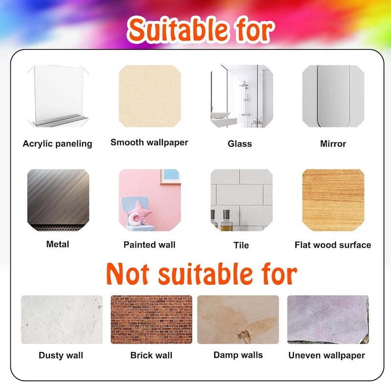 Sondeng Colorful Inspirational Quotes Wall Decals Watercolor Paint Splatter Wall Decals Motivational Saying Wall Stickers Handprint Crayon Wall Stickers for Kids Classroom Nursery Playroom Daycare Decor - Image 4