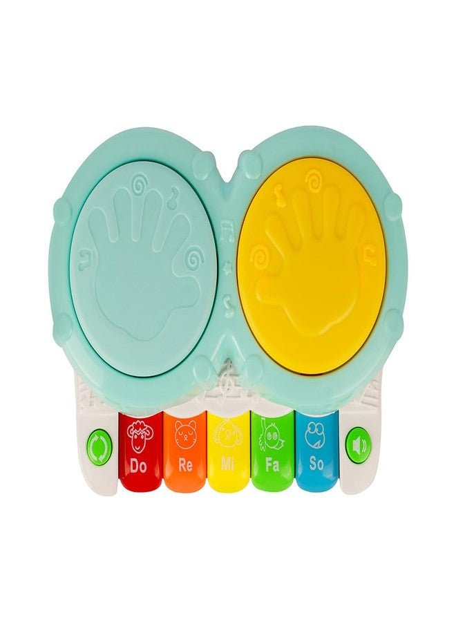 Kriiddaank Frozen Theme Piano Drum - Elsa & Anna Electronic Music Kit for Kids | Fun & Educational Toy for Kids | Safe, Engaging & Interactive Play - Image 2