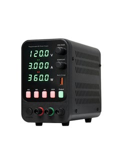 WANPTEK Bench DC Power Supply Variable 120V 3A Digital Display Adjustable Switching Regulated Power Supply CV CC with Data Storage