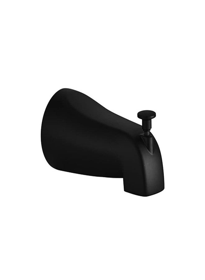 Weirun Bathtub Faucet Tub Spout,Bath Tub Faucets Spout Replacement,Shower Tub Spout with Diverter Fits 1/2" Copper Pipe Matte Black - Image 1