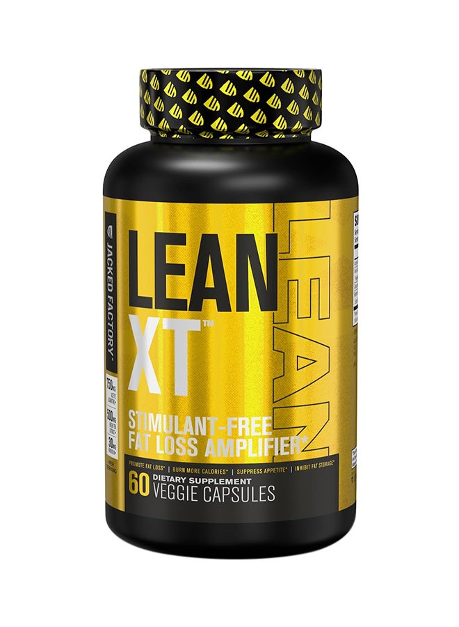 Jacked Factory Caffeine Free Fat Burner 60 Natural Diet Pills