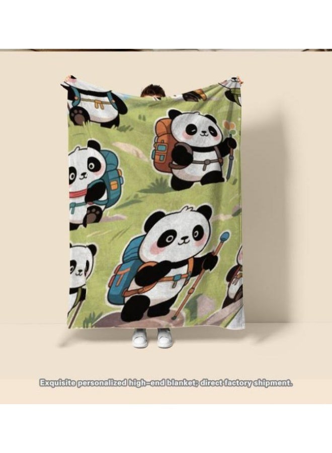 general Baby and children's cartoon flannel thin blanket (warm and comfortable, suitable for sleep, games) 70cm*100cm - 515 - Image 3