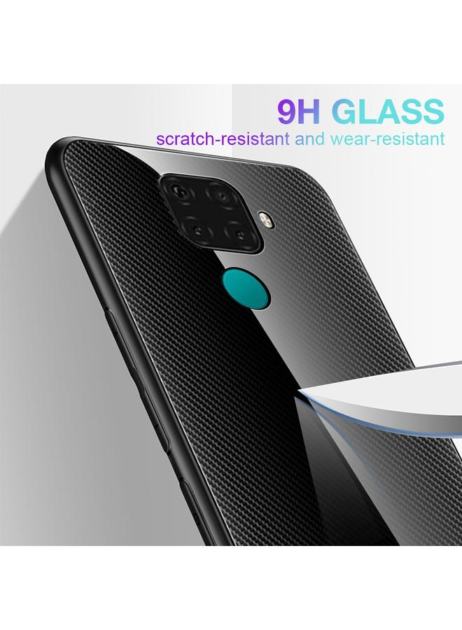 اس-توب جراب لهاتف Huawei Nova 5i Pro جراب واقٍ من الزجاج المتدرج الملمس - Image 3