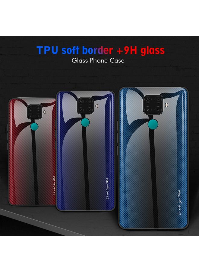 اس-توب جراب لهاتف Huawei Nova 5i Pro جراب واقٍ من الزجاج المتدرج الملمس - Image 4