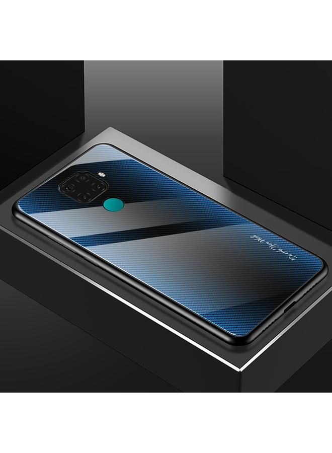 اس-توب جراب لهاتف Huawei Nova 5i Pro جراب واقٍ من الزجاج المتدرج الملمس - Image 2