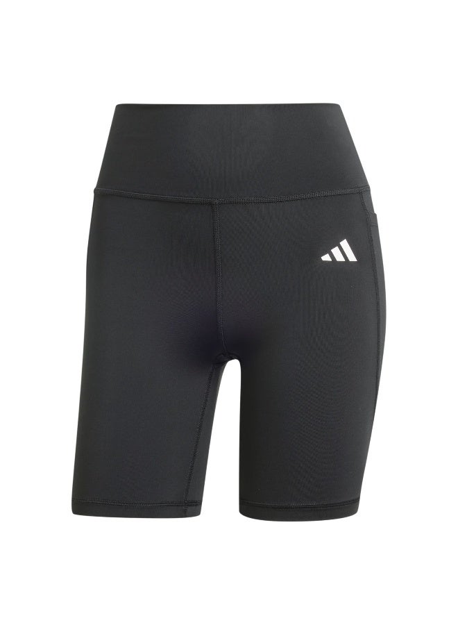 Adidas Opt Ess St 7In Black Training Tights For Women 2XS  - Image 1