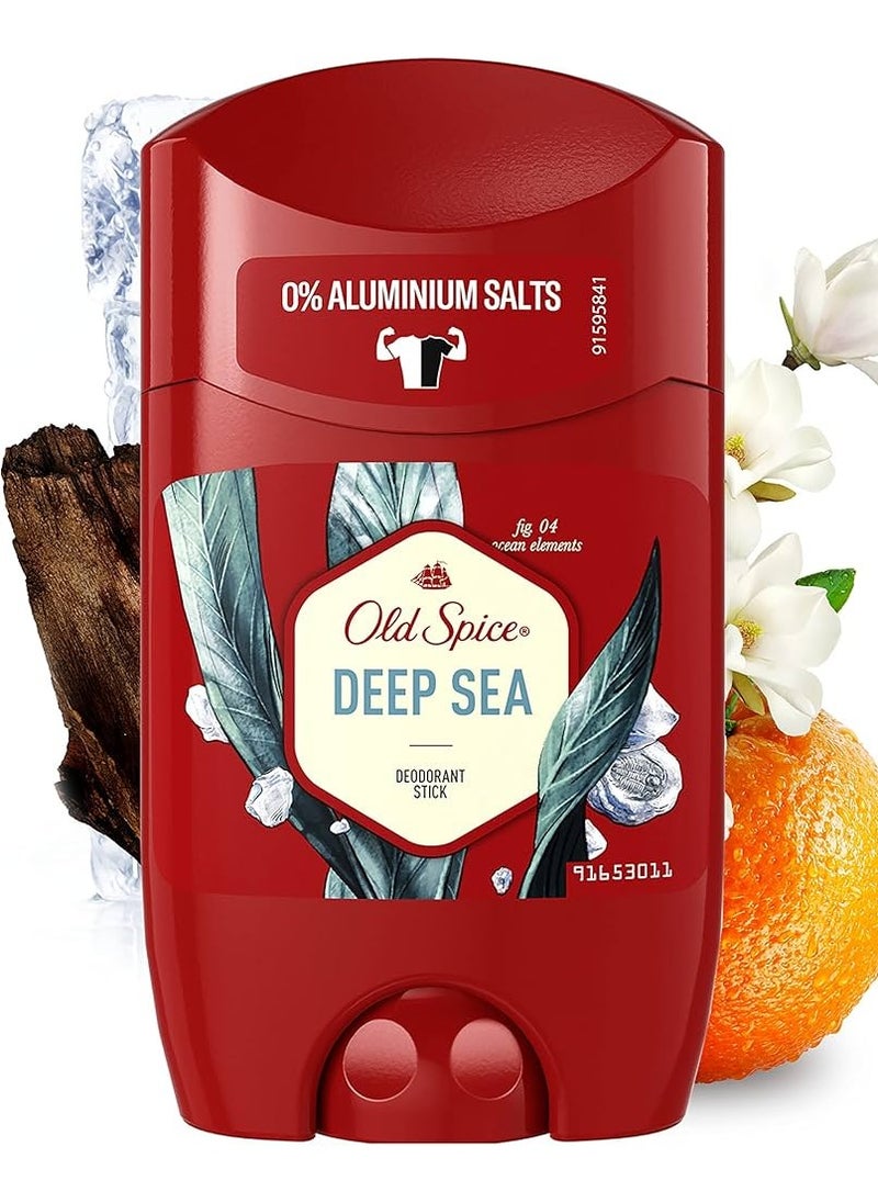 Old Spice Old Spice Deep Sea Deodorant Stick For Men With Ocean Breeze 50 Ml  - Image 3