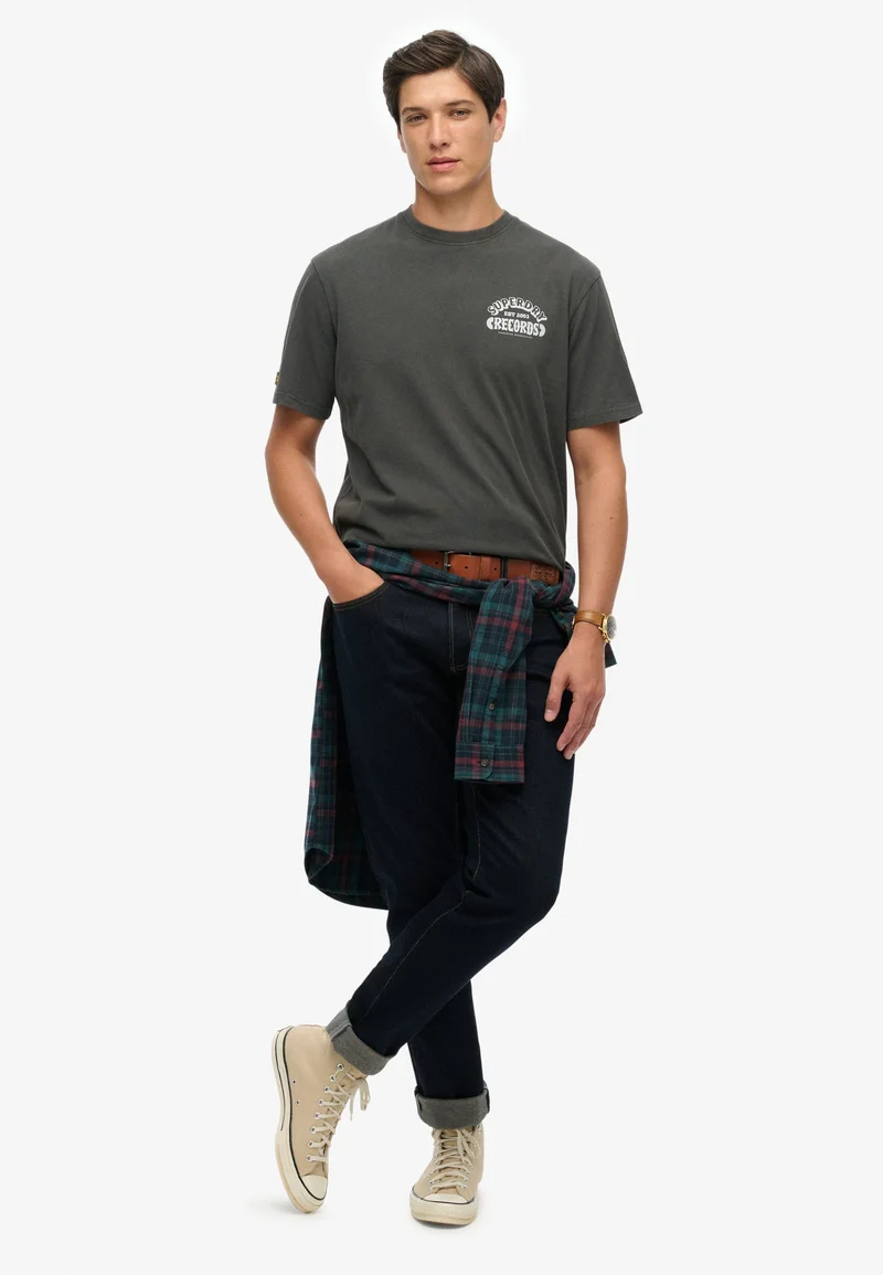 Superdry Record Label Oversized T-Shirt