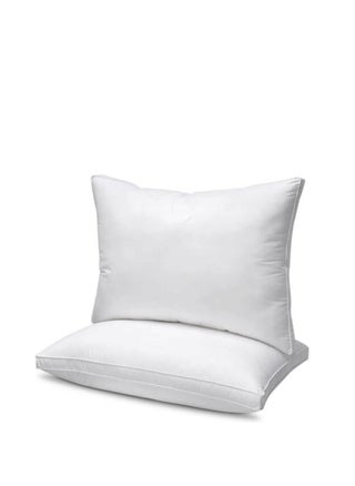 Deep Sleep 100% Cotton Hotel Pillow Standard Pillow Size Set Of 2, Bed Pillows For Sleeping, Cooling Down Alternative Pillow Soft And Supportive Pillows For Back And Side Sleepers (Standard 50X75 Cm) - pzsku/Z9B8A47CD37ECE31CF7B1Z/45/_/1707148066/0513fbd0-9b3b-4c35-a7e9-e3e22590c844