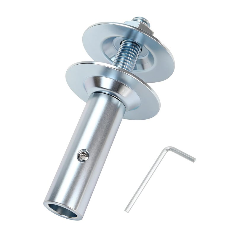 BLSGBUIDING 5/8" Fixed Bore Shaft Arbor Extension - Longer Version No Wobble for Buffing Grinding Wheels/For Bench Grinder - Right 1 Pack (Steel) - Image 1
