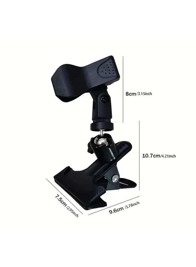 Black Embroidery Stand Clamp Adjustable 360 Degree Rotating Cross Stitch Holder - Image 4