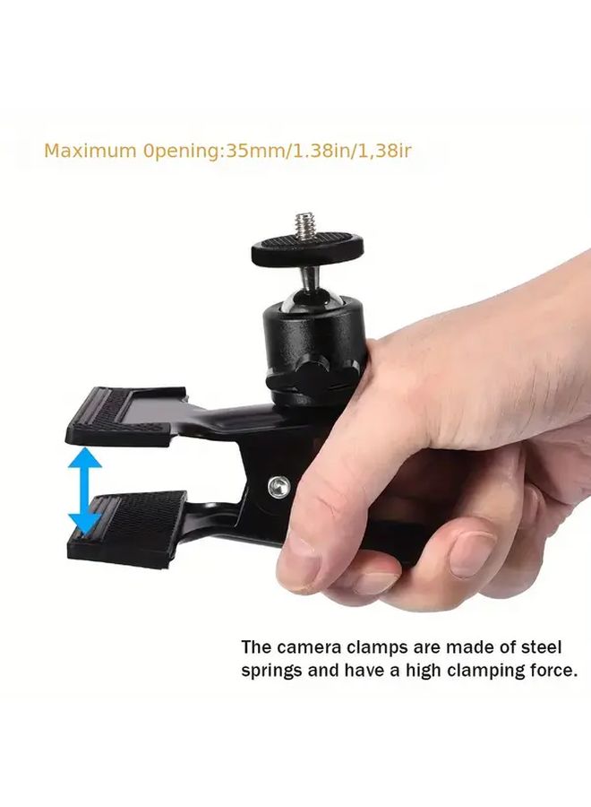Black Embroidery Stand Clamp Adjustable 360 Degree Rotating Cross Stitch Holder - Image 5