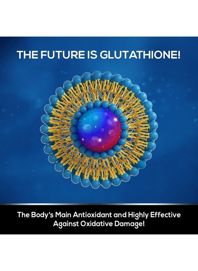 Intelligent Labs Liposomal Glutathione - Highly Advanced Antioxidant, Reduced Setria Glutathione, 500MG per Serving Liquid Supplement Organic, 30 Servings  - Image 1