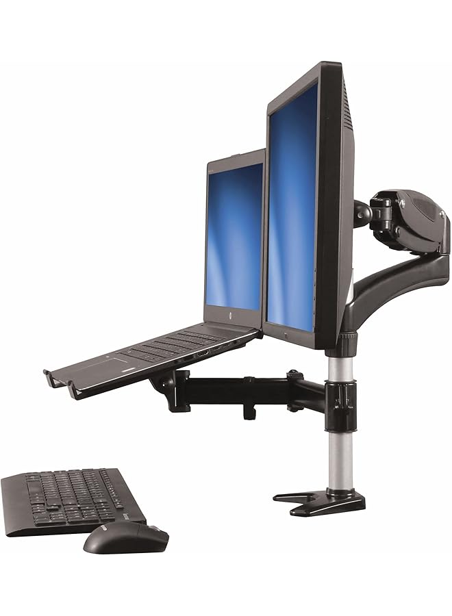 StarTech Laptop Monitor Stand Computer Monitor Stand Full Motion Articulating Vesa Mount Monitor Desk Mount Armunonb - Image 1