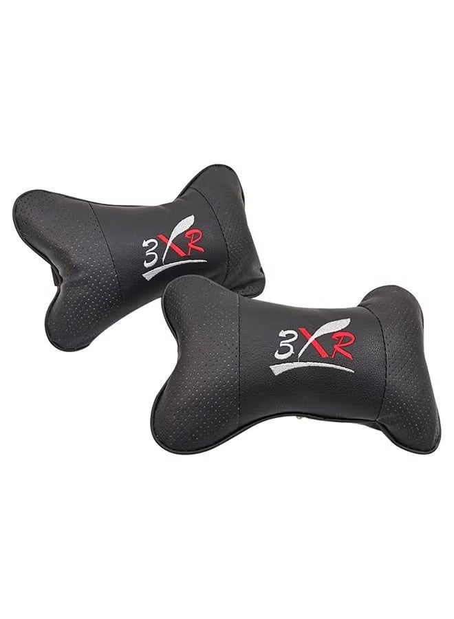 3 اكس ار قطعتان من مسند الرأس لمقعد السيارة ودعم مسند الرأس - Image 3