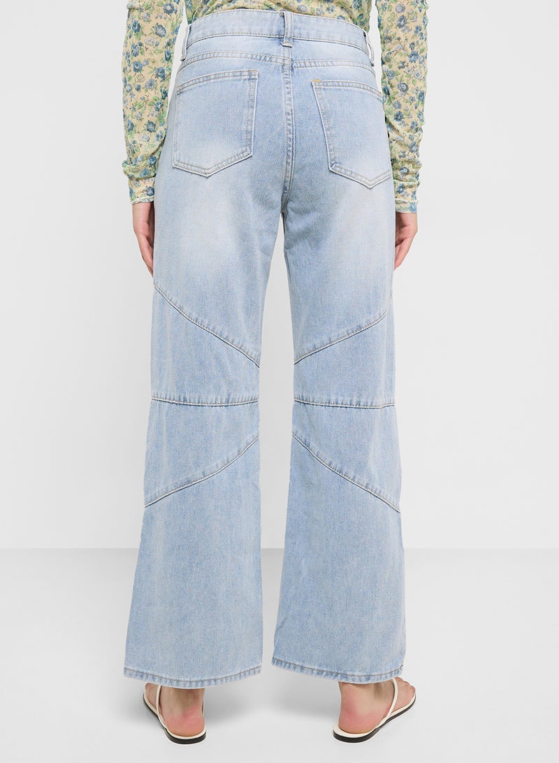 Ginger High Rise Barrel Leg Jeans  - Image 3