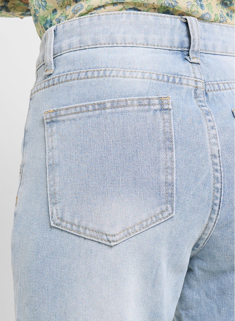 Ginger High Rise Barrel Leg Jeans  - Image 5